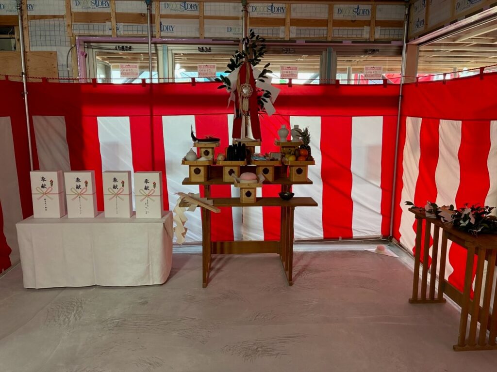 きど整形外科クリニック上棟式